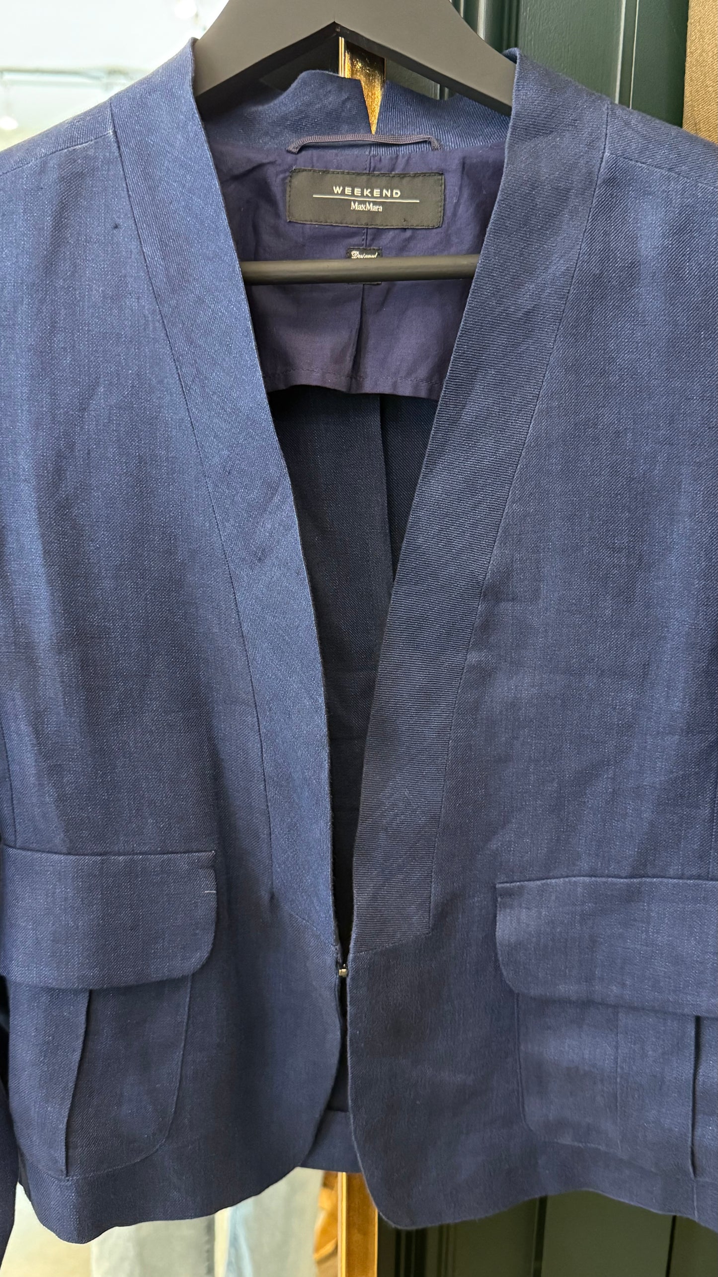 Weekend Max Mara Linen Blazer