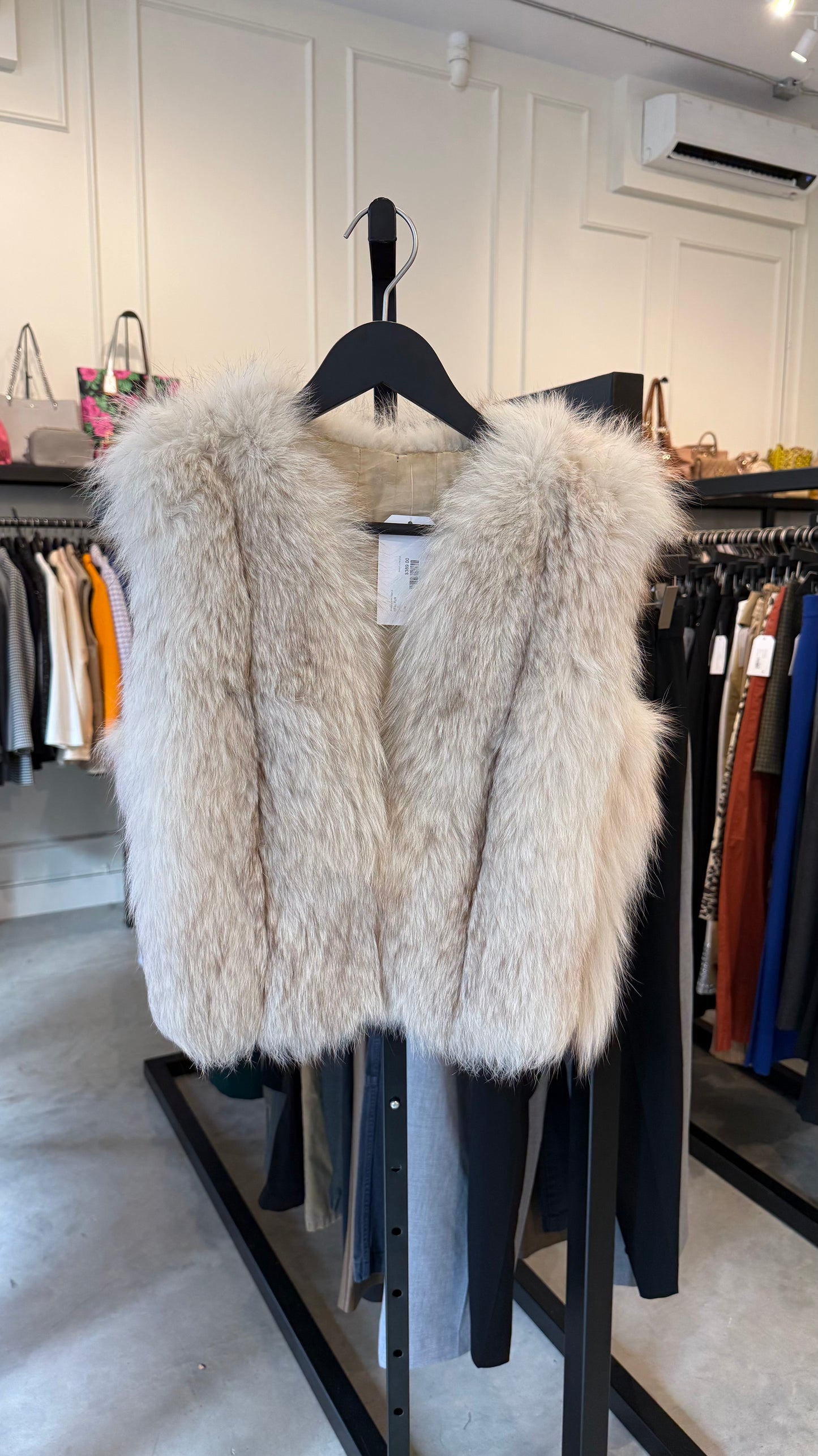 Real Fur Vest - Size S