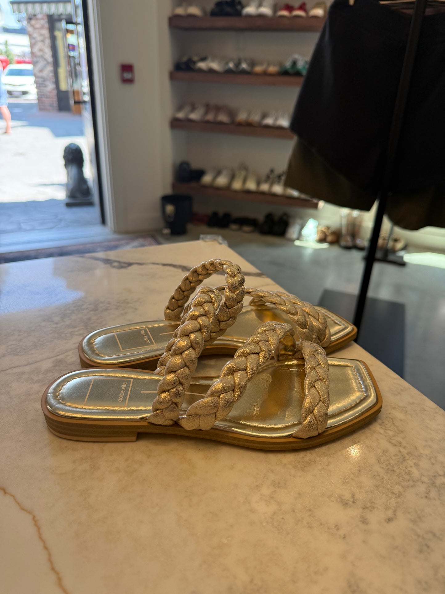 Gold Braided Dolce Vita - Size 6