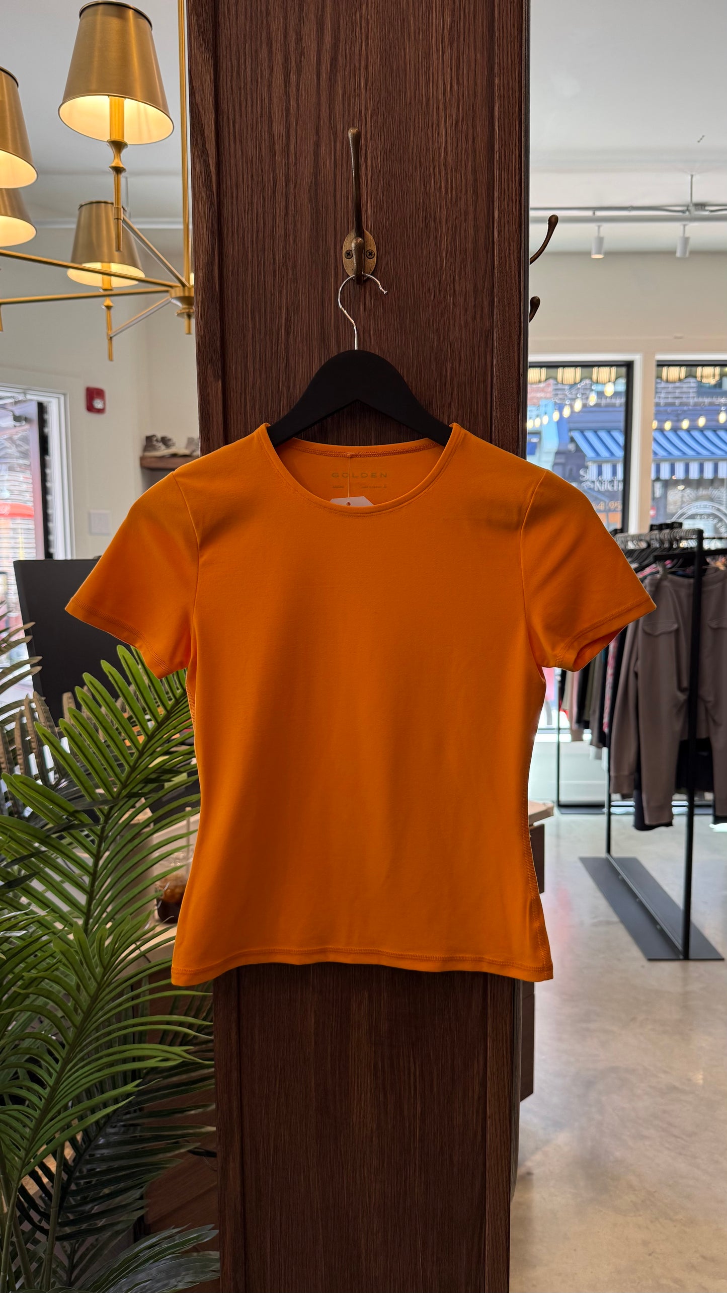 Aritzia Golden T-Shirt - Size S