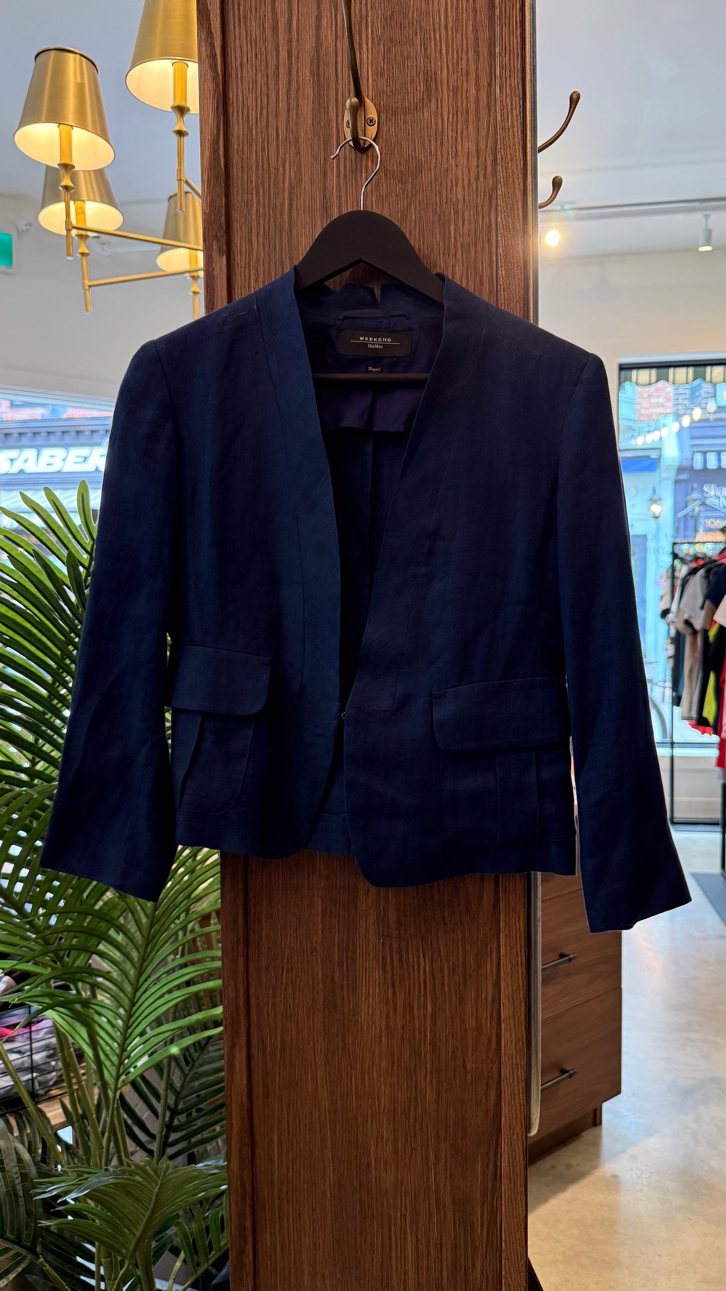 Weekend Max Mara Linen Blazer