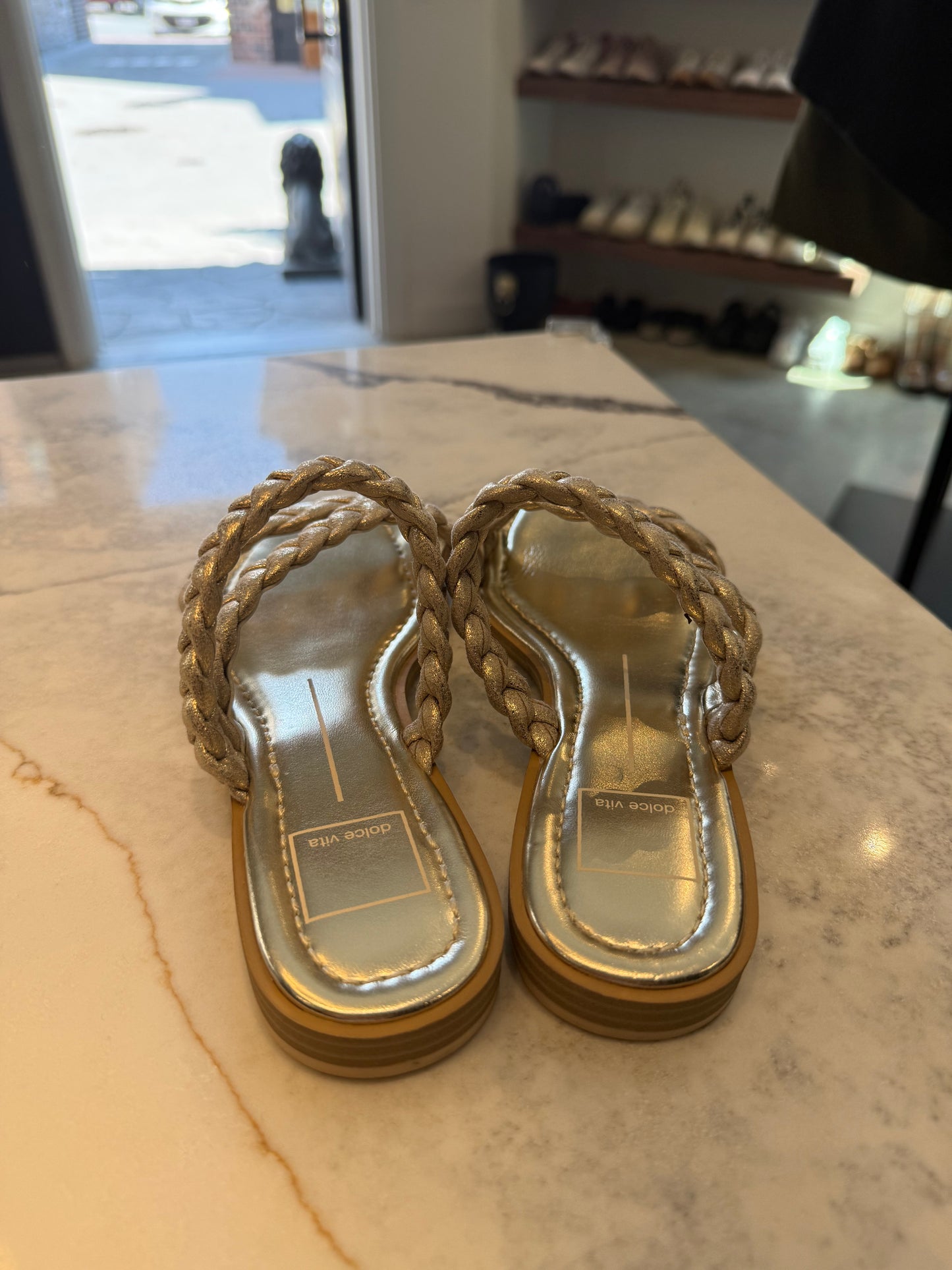 Gold Braided Dolce Vita - Size 6