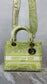 Lime green Dior lady d-lite