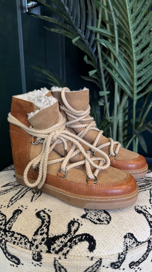Isabel Marant Wedge Boot - Size 36