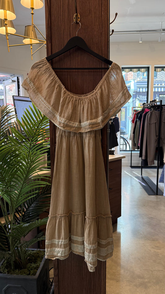 Lafabbricadelin Linen Dress - Size S