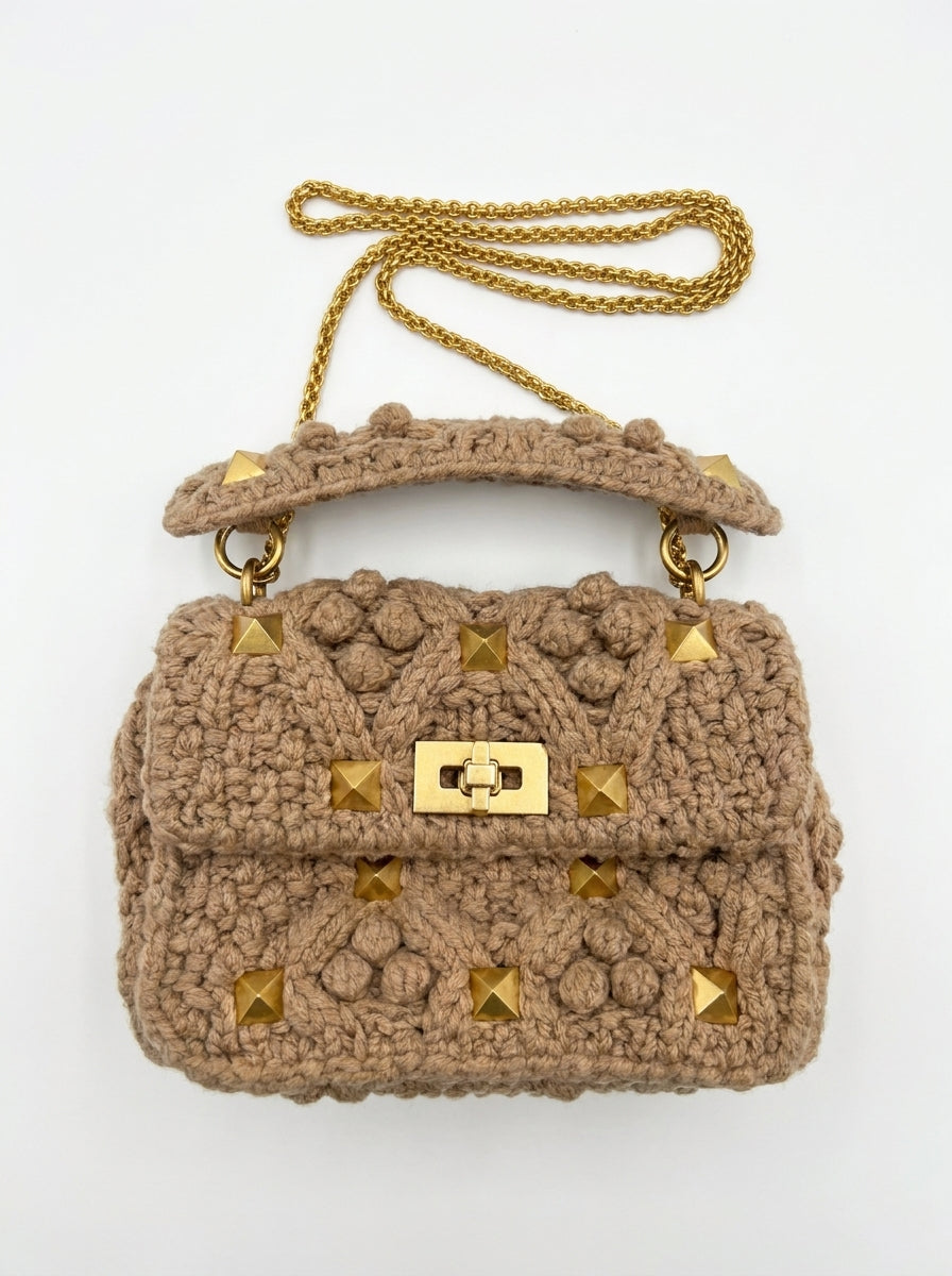 valentino — cashmere roman stud